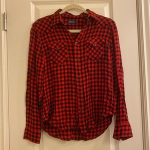 Ralph Lauren Polo Plaid Button Down